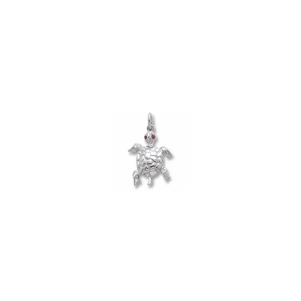 Sterling Silver Turtle Charm Lee Ann's Fine Jewelry Russellville, AR