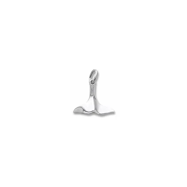 Sterling Silver Whale Tail Charm Lee Ann's Fine Jewelry Russellville, AR