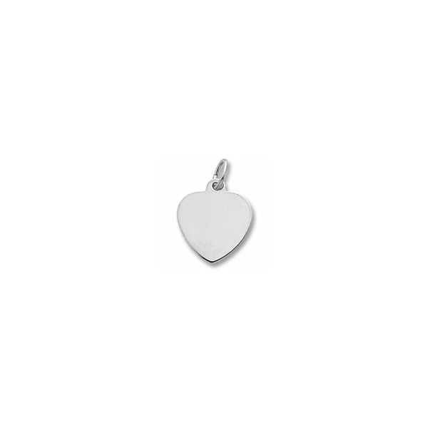 Lady's Sterling Silver Heart Charm Lee Ann's Fine Jewelry Russellville, AR