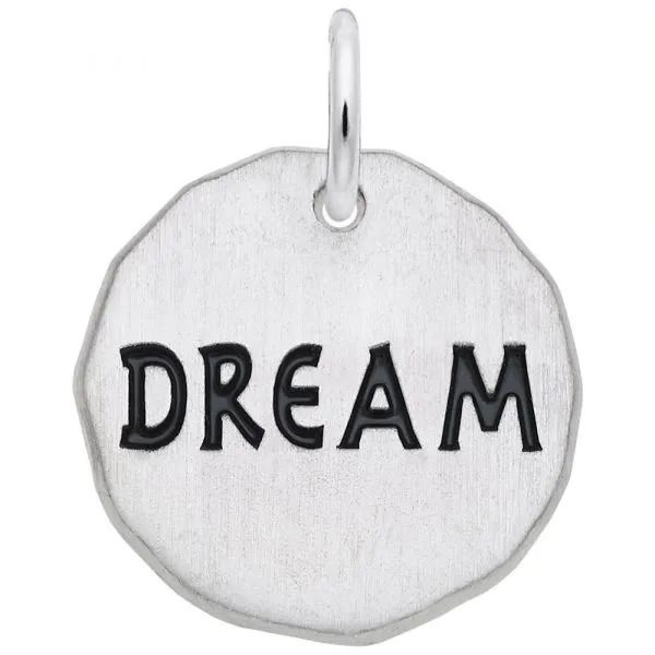 Lady's Sterling Silver Dream Tag Charm Lee Ann's Fine Jewelry Russellville, AR