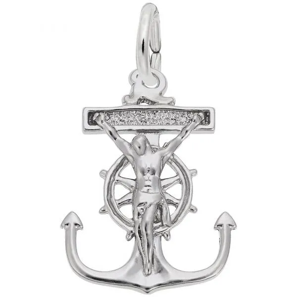 Sterling Silver Mariner Cross Charm Lee Ann's Fine Jewelry Russellville, AR