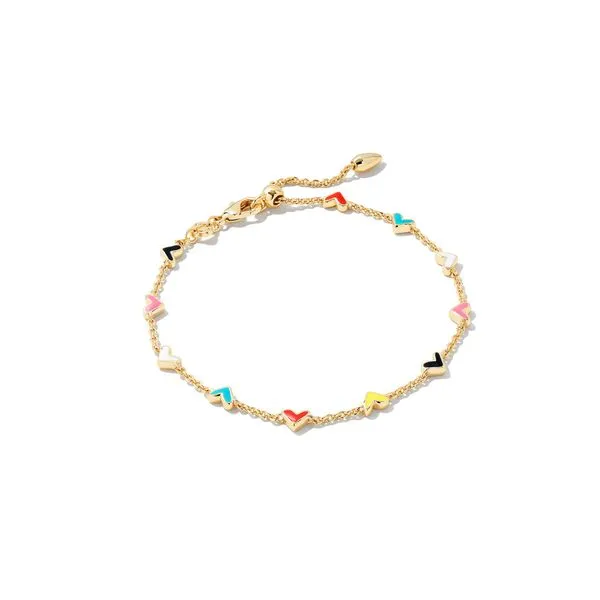Kendra Scott Gold Heart Bracelet