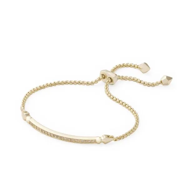 Kendra Scott Gold CZ Bracelet Lee Ann's Fine Jewelry Russellville, AR