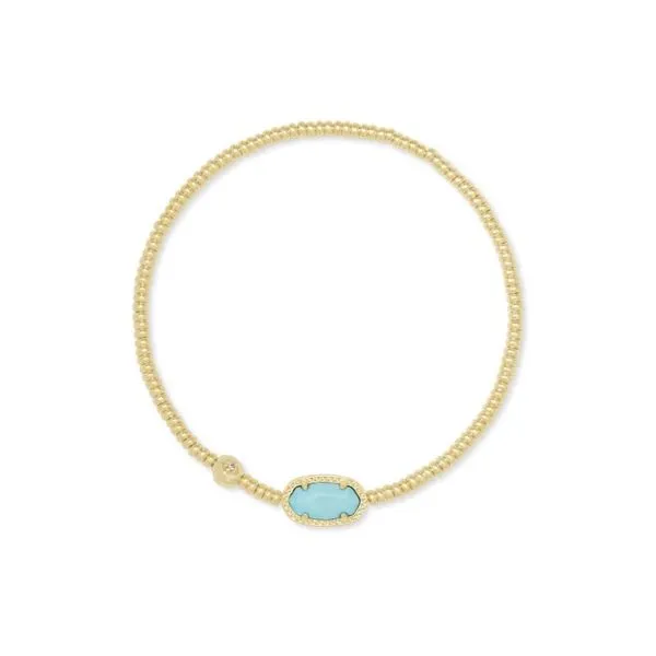 Kendra Scott Gold Plated Stretch Bracelet Lee Ann's Fine Jewelry Russellville, AR