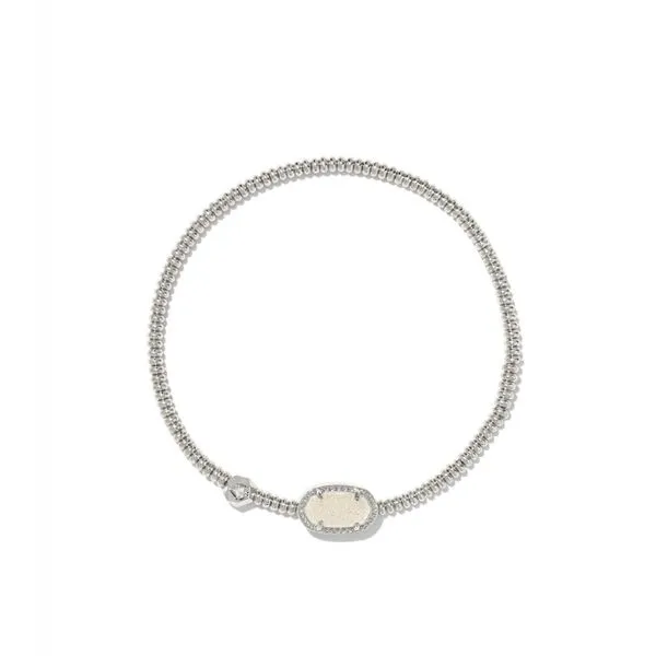 Kendra Scott Stretch Bracelet Grayson Rhodium Plated Lee Ann's Fine Jewelry Russellville, AR
