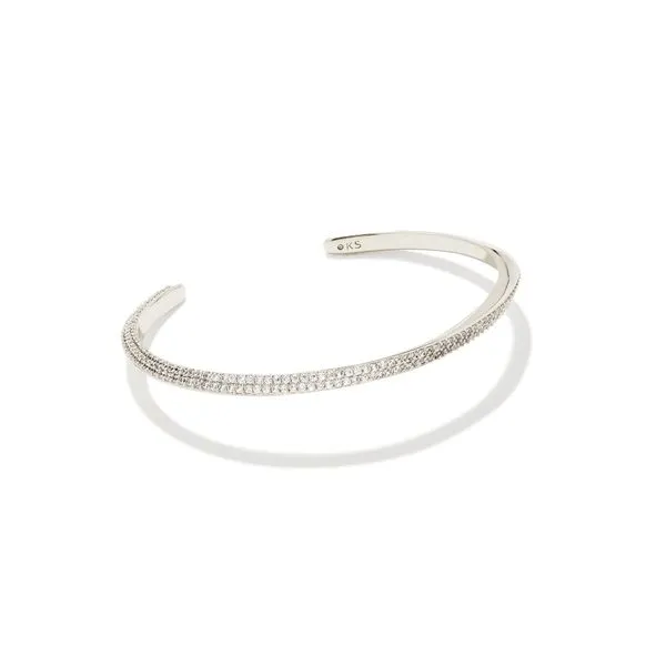 Kendra Scott Ella Rhodium Cuff Bracelet Lee Ann's Fine Jewelry Russellville, AR