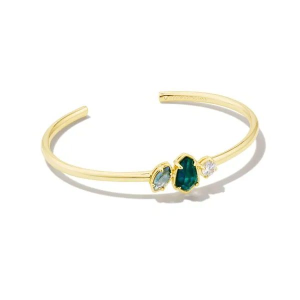 Kendra Scott Alexandria Cuff Gold Bracelet Lee Ann's Fine Jewelry Russellville, AR