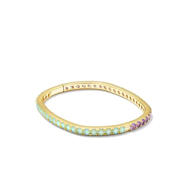 Kendra Scott Green Lilac Mix Cuff Bracelet Lee Ann's Fine Jewelry Russellville, AR