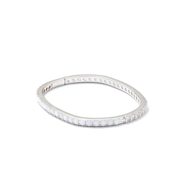 Kendra Scott White Opalite Mix Cuff Bracelet Lee Ann's Fine Jewelry Russellville, AR