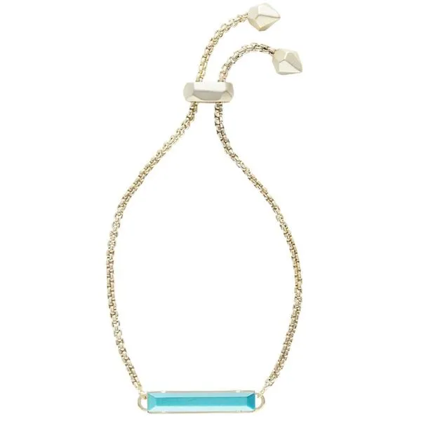 Kendra Scott Turquoise Magnesite Chain Bracelet Lee Ann's Fine Jewelry Russellville, AR