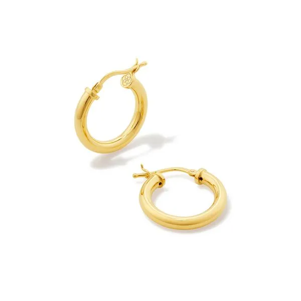 Kendra Scott 18K Gold Vermeil Small Hoop Earrings similar item image