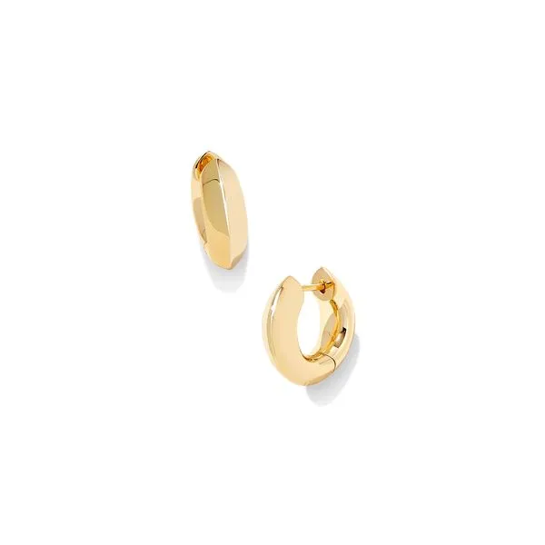 Kendra Scott Gold Huggie Earring Lee Ann's Fine Jewelry Russellville, AR
