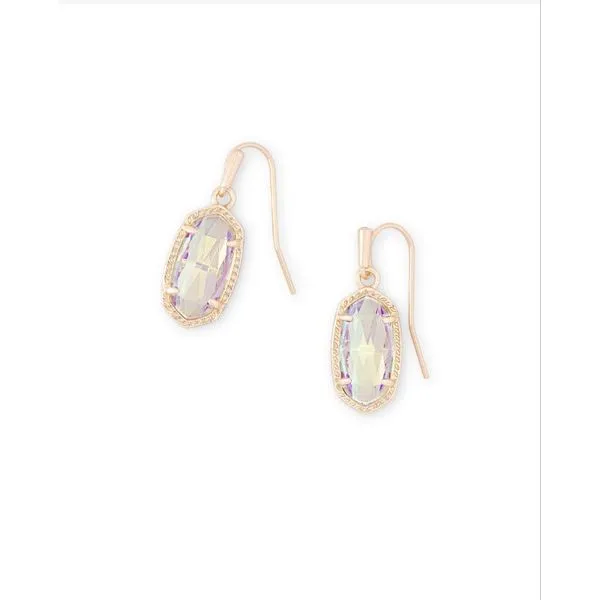 Kendra Scott Rose Plated Lee Drop Earrings Lee Ann's Fine Jewelry Russellville, AR