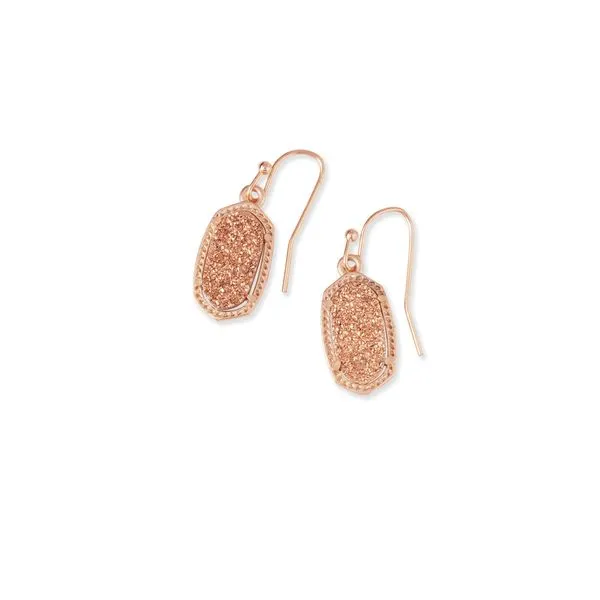 Kendra Scott Rose Gold Lee Drop Earrings Lee Ann's Fine Jewelry Russellville, AR
