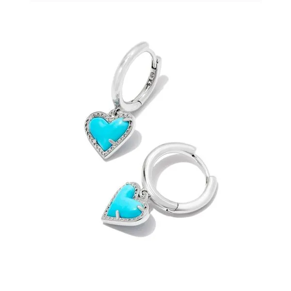 Kendra Scott Silver Huggie Earring Lee Ann's Fine Jewelry Russellville, AR