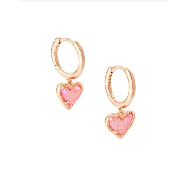 Kendra Scott Rose Huggie Earring Lee Ann's Fine Jewelry Russellville, AR