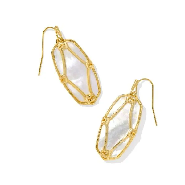 Gold Plated Kendra Scott Drop Earrings