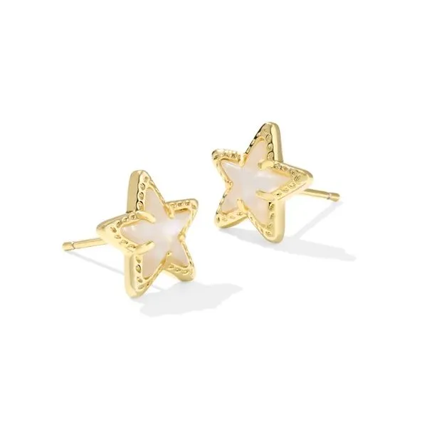 Gold Plated Cassidy Stud Earrings
