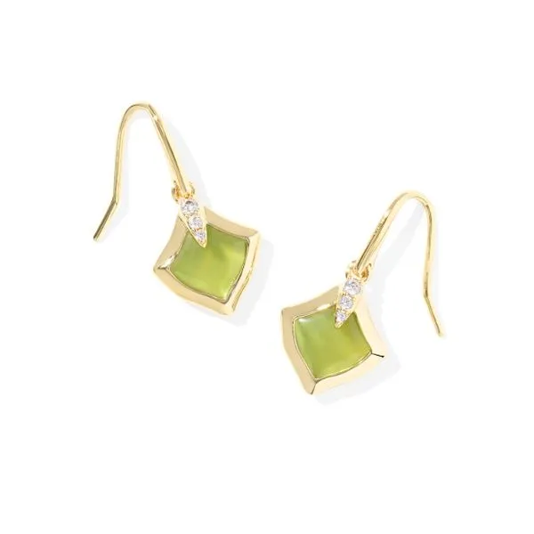 Gold Plated Joelle Small Drop Earrings