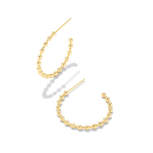 Kendra Scott Gold Hoop Earrings Lee Ann's Fine Jewelry Russellville, AR