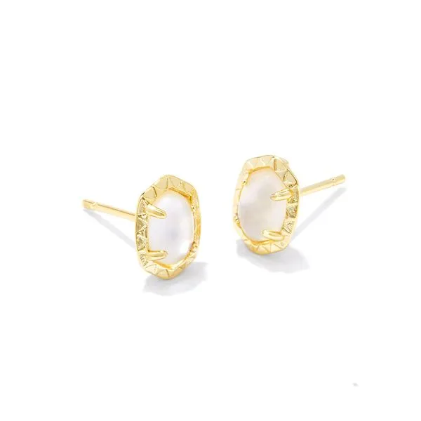Kendra Scott Daphne Gold Stud Earrings Lee Ann's Fine Jewelry Russellville, AR