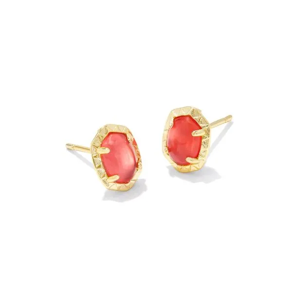 Kendra Scott Daphne Gold Stud Earrings Lee Ann's Fine Jewelry Russellville, AR
