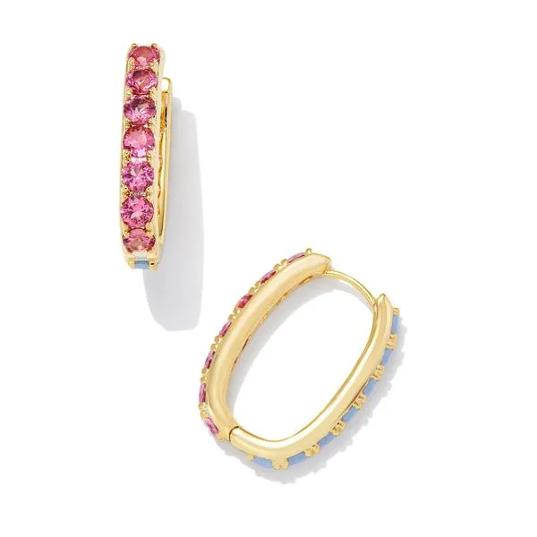 Kendra Scott Chandler Hoop Gold Earrings Lee Ann's Fine Jewelry Russellville, AR