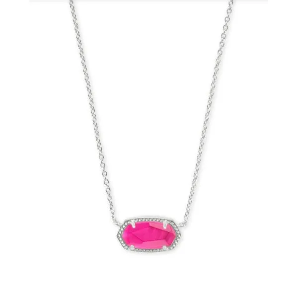 Kendra Scott Azalea Illusion Rhodium Pendant Necklace similar item image