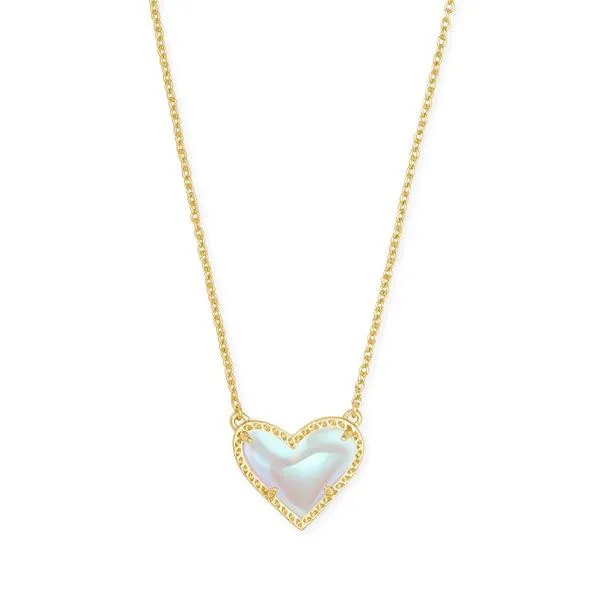 Kendra Scott Dichroic Glass Pendant Necklace Lee Ann's Fine Jewelry Russellville, AR