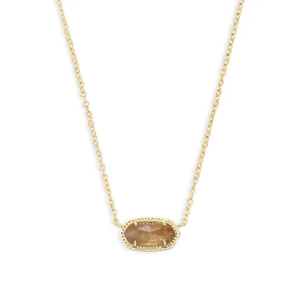 Kendra Scott Orange Citrine Pendant Necklace Lee Ann's Fine Jewelry Russellville, AR