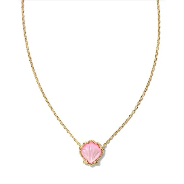 Kendra Scott Pink Blush Mother Of Pearl Necklace Lee Ann's Fine Jewelry Russellville, AR