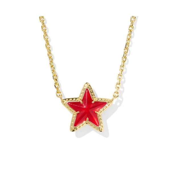 Gold Plated Cassidy Short Pendant Necklace
