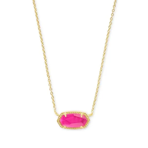 Kendra Scott Elisa Gold Pendant Necklace Lee Ann's Fine Jewelry Russellville, AR