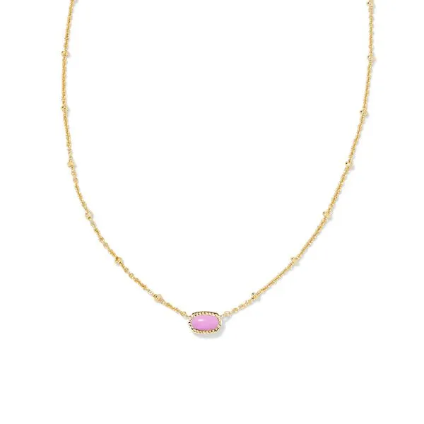 Kendra Scott Fuchsia Magnesite Pendant Necklace Lee Ann's Fine Jewelry Russellville, AR