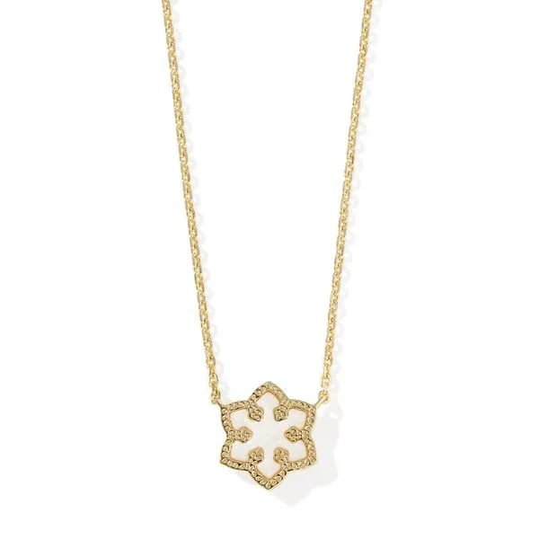 Kendra Scott Snowflake Gold Necklace Lee Ann's Fine Jewelry Russellville, AR