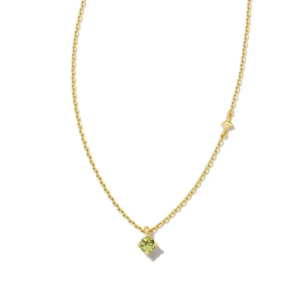 Kendra Scott Peridot Necklace Lee Ann's Fine Jewelry Russellville, AR