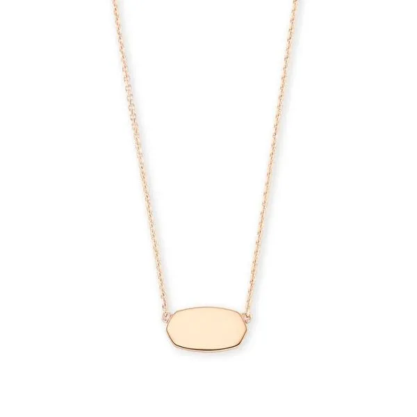 Kendra Scott Rose Gold Necklace Lee Ann's Fine Jewelry Russellville, AR
