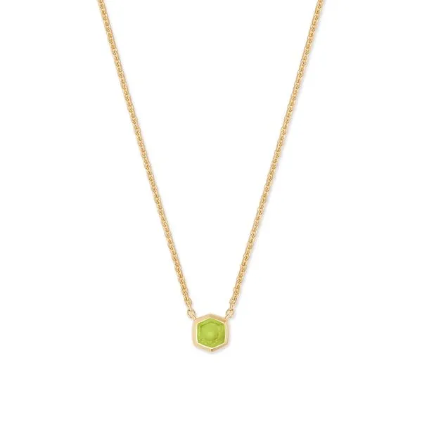 Kendra Scott Peridot Necklace Lee Ann's Fine Jewelry Russellville, AR