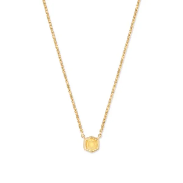 Kendra Scott Citrine Necklace Lee Ann's Fine Jewelry Russellville, AR