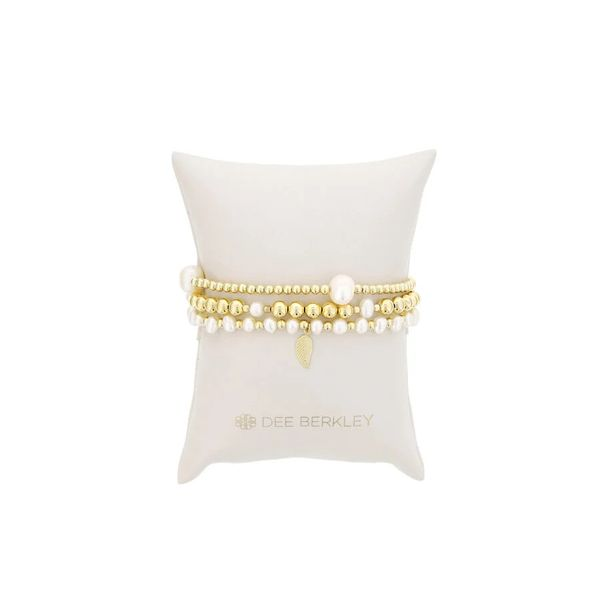 Dee Berkley Gold Filled Pearl Bracelet Set Lee Ann's Fine Jewelry Russellville, AR