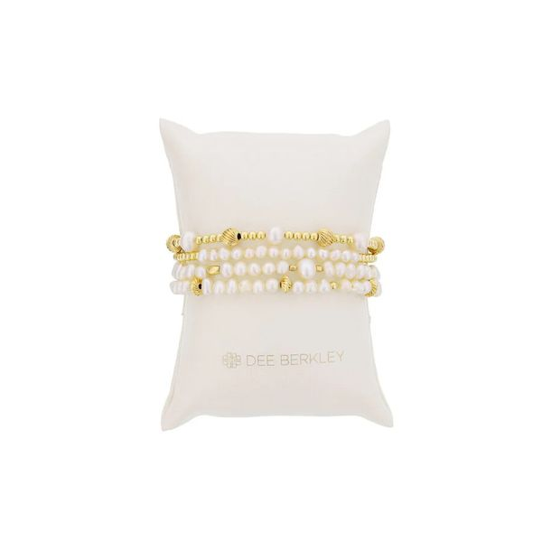 Dee Berkley Pearl Gold Filled Bracelet Set Lee Ann's Fine Jewelry Russellville, AR