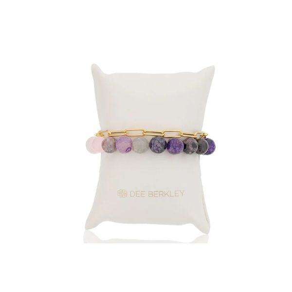 Purple Quartz Ombre Stack Bracelet Lee Ann's Fine Jewelry Russellville, AR