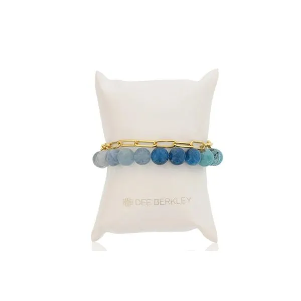 Aquamarine Ombre Stack Bracelet Lee Ann's Fine Jewelry Russellville, AR