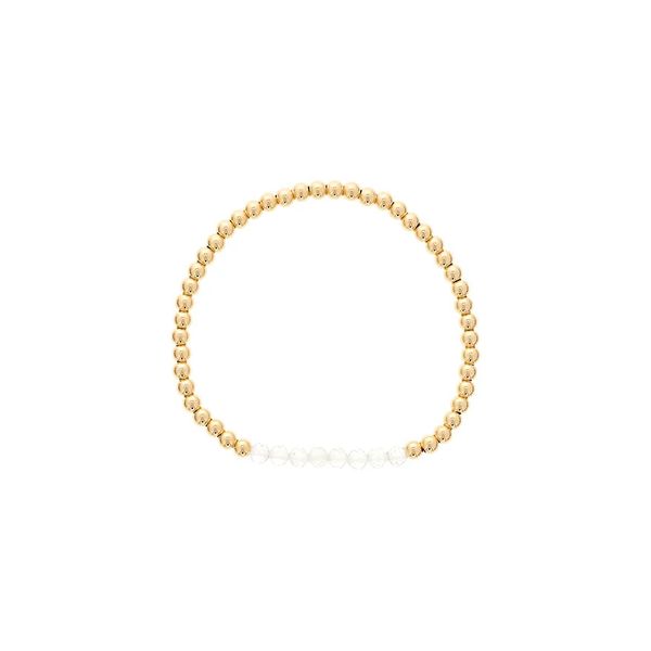Gold Filled White Topaz Birthstone Bracelet Lee Ann's Fine Jewelry Russellville, AR