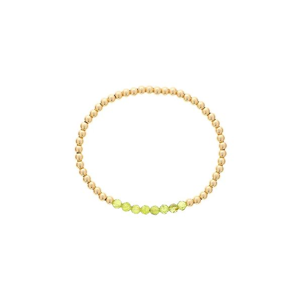 Gold Filled Peridot Birthstone Bracelet Lee Ann's Fine Jewelry Russellville, AR
