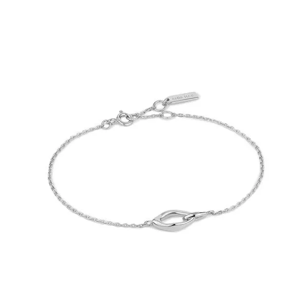 ANIA HAIE Platinum Wave Link Bracelet Lee Ann's Fine Jewelry Russellville, AR