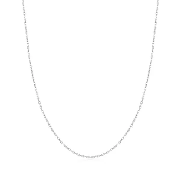ANIA HAIE Platinum Mini Link Charm Chain Necklace Lee Ann's Fine Jewelry Russellville, AR