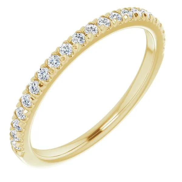 Single Channel Half Anniversary Wedding Band LeeBrant Jewelry & Watch Co Sandy Springs, GA
