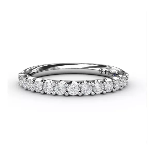 14K White Gold Shared Prong Anniversary Band LeeBrant Jewelry & Watch Co Sandy Springs, GA