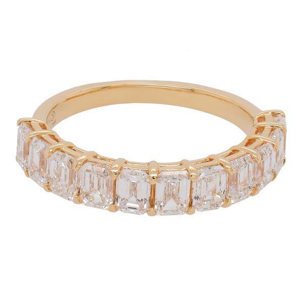 18K Yellow Gold Emerald-Cut Diamond Ring LeeBrant Jewelry & Watch Co Sandy Springs, GA